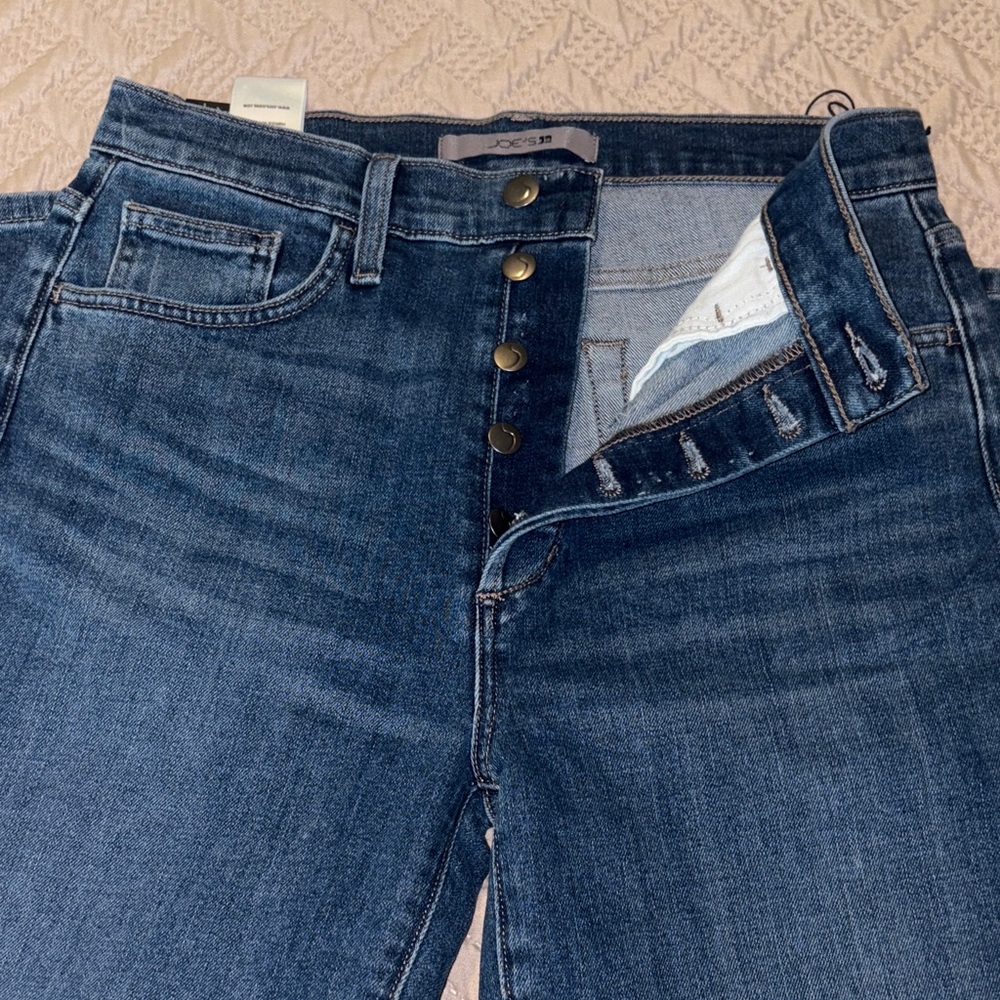 Joe’s Women's Dark Blue Straight-Leg Jeans - Picture 5 of 7